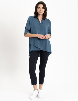 Air Flow Top- Peacock