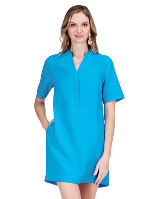 Astrid Dress- Turquoise