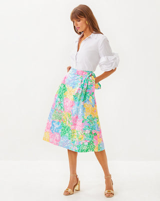 The Flower Lilly Shirt- Resort White