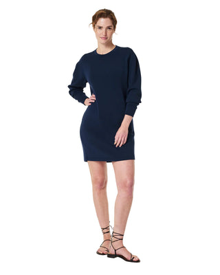 AirEssentials Crew Neck Dress- Timeless Navy