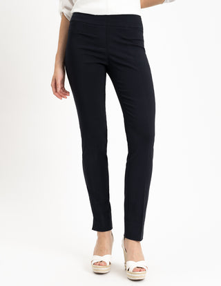 Renuar Pull On Full Length Pant- New Midnight Navy