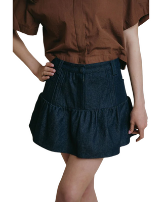 Thea Skirt- Denim
