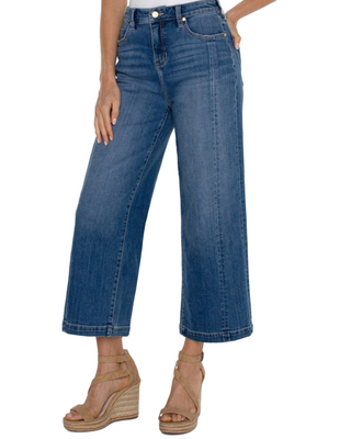 Stride Hi-Rise Wide Leg Jean- Newcastle