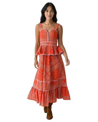 Lacey Dress- Aces Wild Red