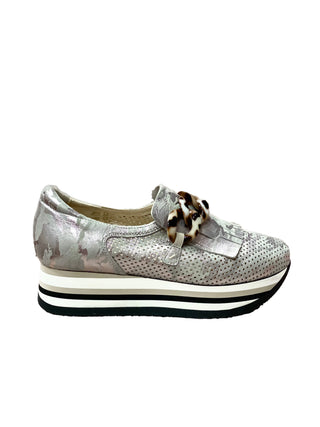 Softwaves Platform Slip-On Sneaker- Metallic Camo