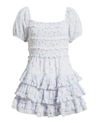 Fellows Dress- Coastline Blue