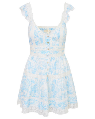 Rietta Dress- Blue Cove