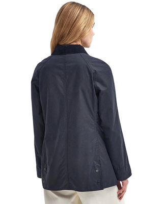 Beadnell Wax Jacket- Navy