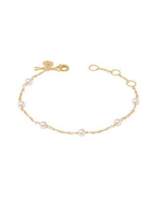 The Pink Delicate Bracelet- Pink Pearl- OS