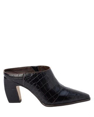 McCarthy Mule- Espresso Croc