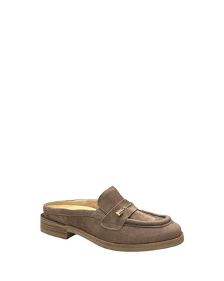 Giselle Mule- Cappuccino Velour