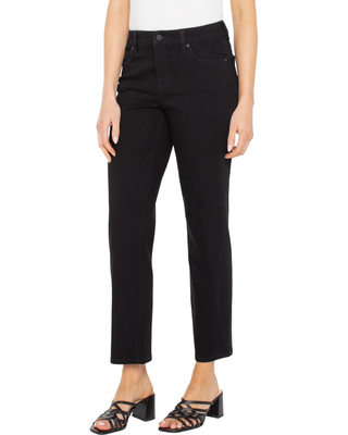 Liv Non-Skinny Skinny Jean- Black Rinse