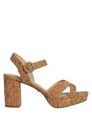 Andrei Platform Sandal- Party Cork
