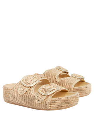 Theo Two Band Sandal- Natural