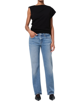 Low Rise Slim Jean- Kindle
