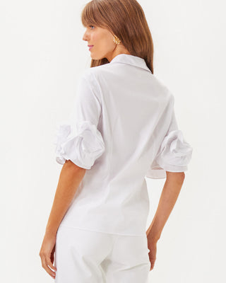 The Flower Lilly Shirt- Resort White