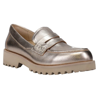 Zayna Shoe- Shell Grained Metallic