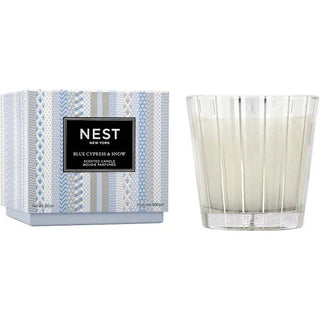 3-Wick Candle- Blue Cypress and Snow