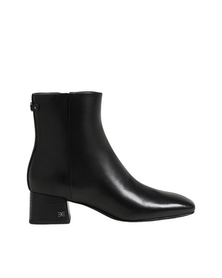 Paige Ankle Boot- Black Leather