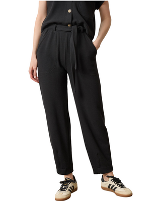 Belted Pant- Black