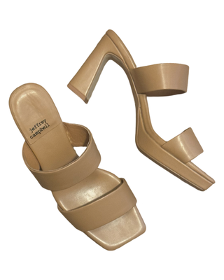 Danity Heel- Dark Natural