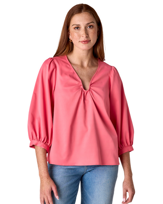 Alexis Top- Wild Rose