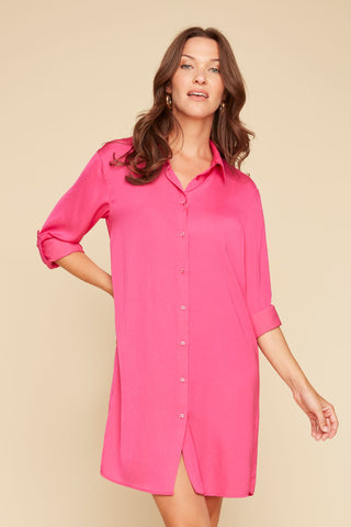 Air Flow Dress- Watermelon