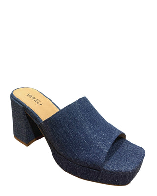 Moyra Platform Sandal- Blue Jeans