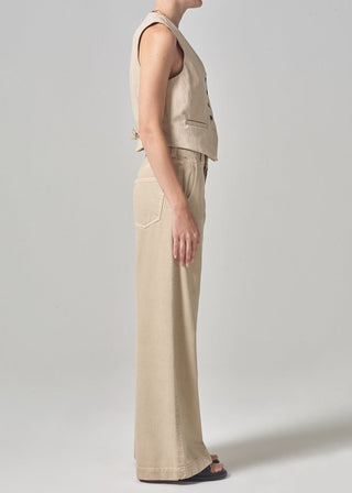 Beverly Trouser- Taos Sand