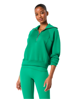 AirEssentials Half-Zip- Field Green