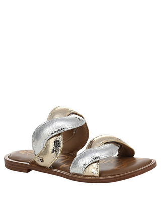 Hellen Sandal- Gold + Silver