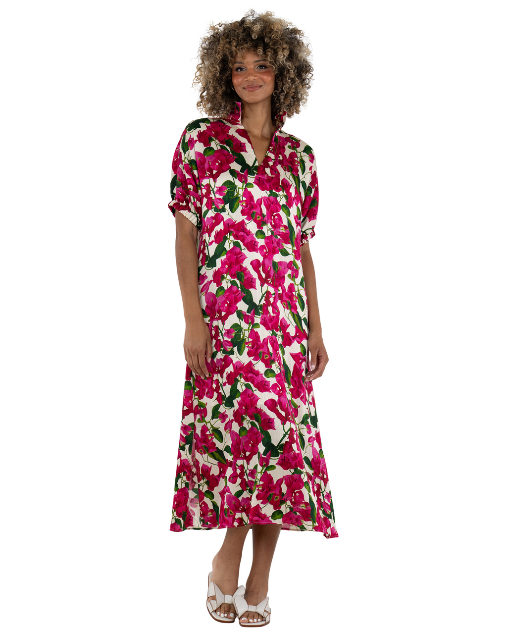 Poppy Maxi Dress- Bougainvillea – Monkee's of Ridgeland