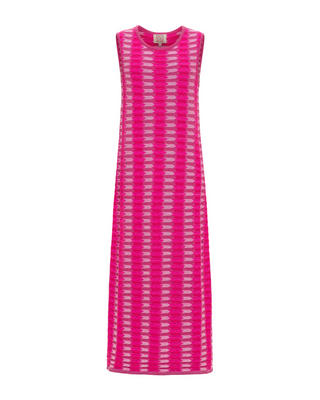 Margot Midi Dress- Hot Pink