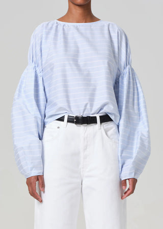 Anika Top- Rhodes Stripe