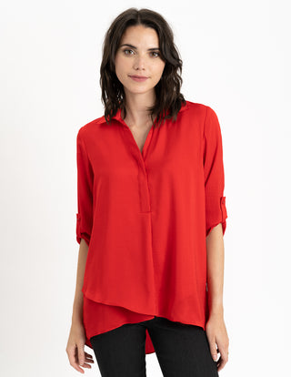 Air Flow Top- Garnet