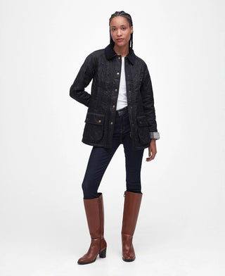 Beadnell Polarquilt Jacket- Black