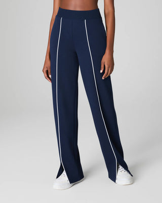 AirEssentials Pique Straight Leg Pant- Timeless Navy