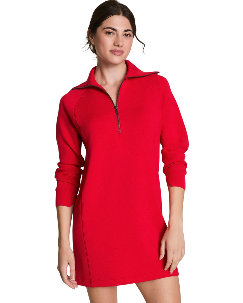 AirEssentials Half Zip Dress- Spanx Red – Monkee's of Ridgeland