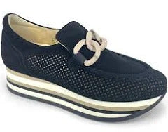 Cassie Slip-On Sneaker- Black