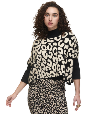 Aja 'Bozoma' Sweater- Black/Ecru