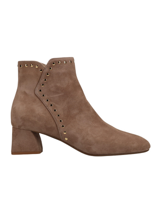 Zoey Bootie- Military Suede