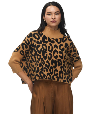 Aja 'Bozoma' Sweater- Camel/Black