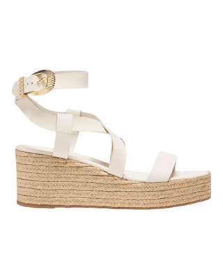Harper Platform Sandal- Pearl