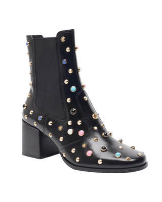 Whistle Bootie- Black Bead
