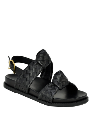 Kareena Knot Sporty Sandal- Black