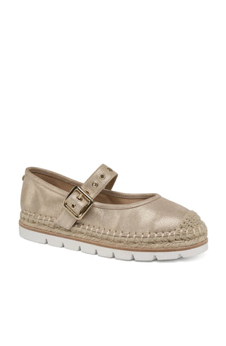 Beatrice Espadrille- Light Gold