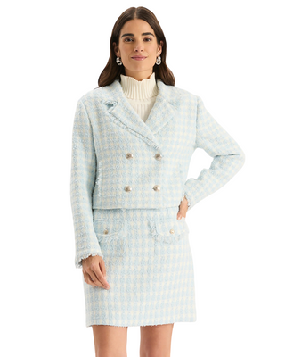 Leah Boucle Jacket- Above the Cloud