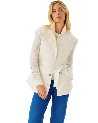 Adenna Vest- Coconut