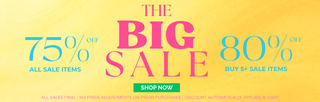 SALE: 75% OFF
