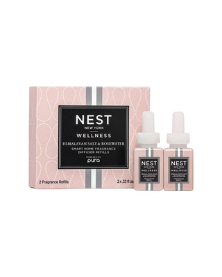 Pura x Nest Refill Pod Duo- Himalayan Salt & Rosewater